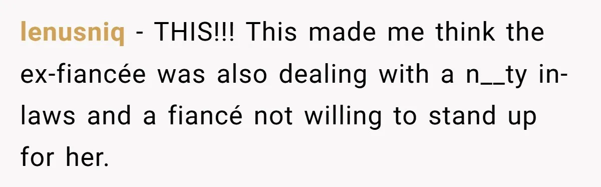 “Did You Use AI?”: Bride Walks Out Mid-Ceremony Over Robotic Vows lenusniq - THIS!!! This made me think the ex-fiancée was also dealing with a n__ty in-laws and a fiancé not willing to stand up for her.