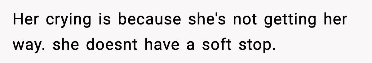 Boy Tells Mom She's "Dead To Him" For Choosing Bully As Her Teaching Assistant Her crying is because she's not getting her way. she doesnt have a soft stop.
