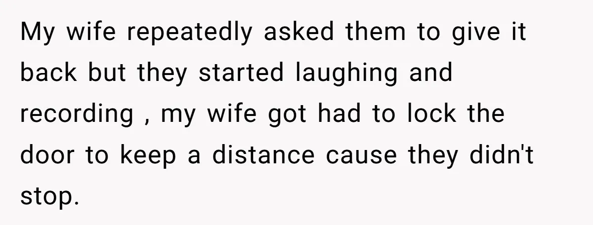 Man Evicts Sister After Her Teens Steal His Cancer-Stricken Wife’s Wig For Fun My wife repeatedly asked them to give it back but they started laughing and recording , my wife got had to lock the door to keep a distance cause they...