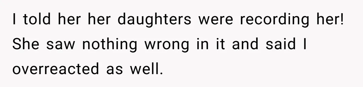 Man Evicts Sister After Her Teens Steal His Cancer-Stricken Wife’s Wig For Fun I told her her daughters were recording her! She saw nothing wrong in it and said I overreacted as well.
