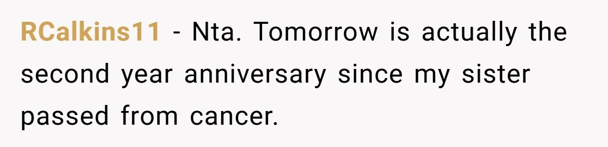 Man Evicts Sister After Her Teens Steal His Cancer-Stricken Wife’s Wig For Fun RCalkins11 − Nta. Tomorrow is actually the second year anniversary since my sister passed from cancer.