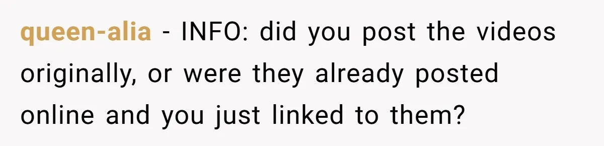 Aunt Can’t Believe Sister’s Parenting, Shows Family The Footage That Started The Feud queen-alia − INFO: did you post the videos originally, or were they already posted online and you just linked to them?