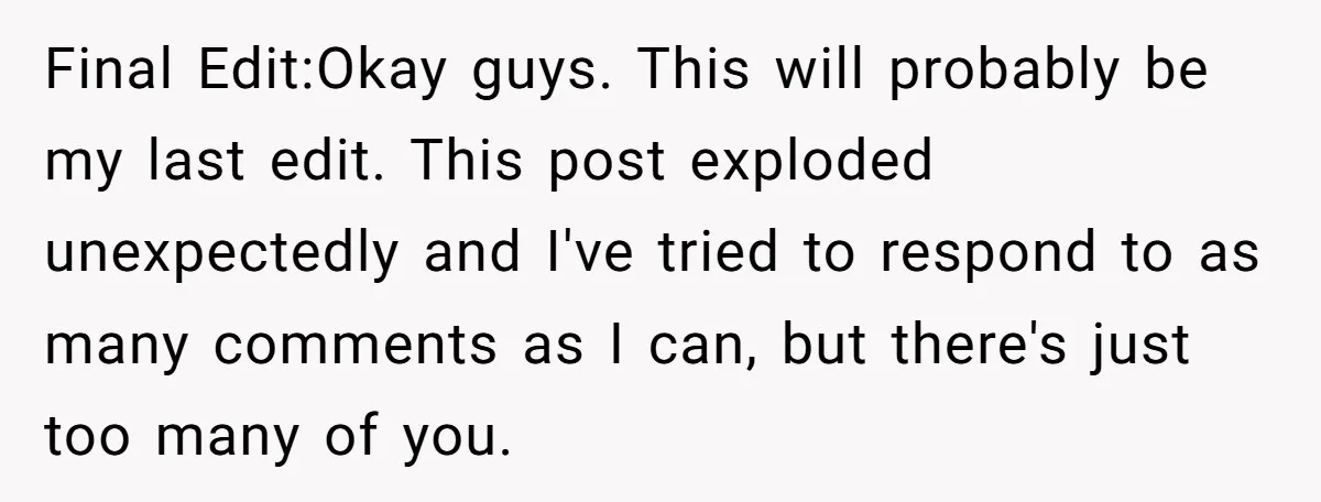 Girlfriend Finally Snaps After Her “Private Chef” Boyfriend Refuses Real Dates For Years Final Edit:Okay guys. This will probably be my last edit. This post exploded unexpectedly and I've tried to respond to as many comments as I can, but there's just too...