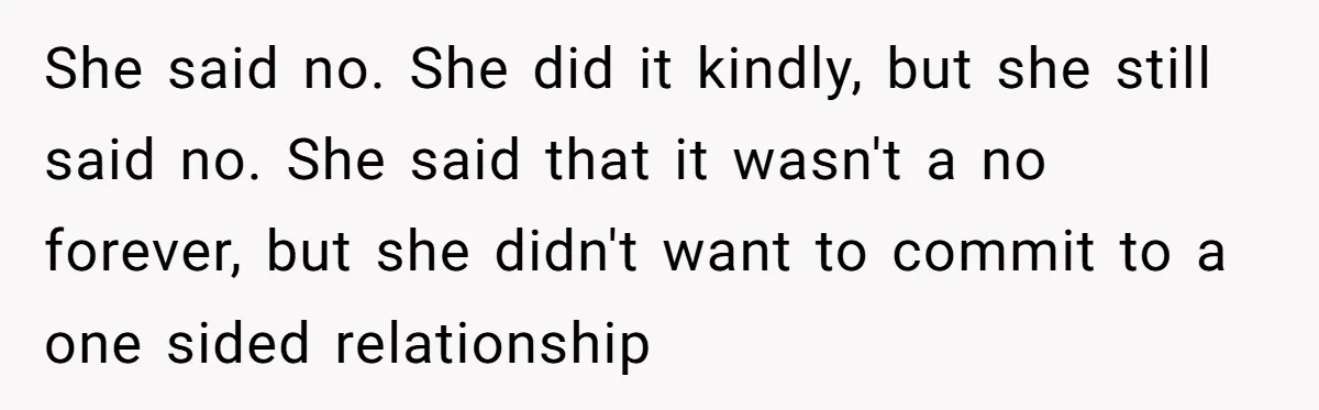 Girlfriend Finally Snaps After Her “Private Chef” Boyfriend Refuses Real Dates For Years She said no. She did it kindly, but she still said no. She said that it wasn't a no forever, but she didn't want to commit to a one sided...
