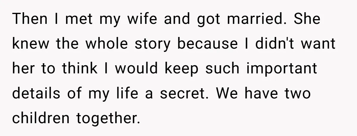Dad Adopts Biological Son In Secret, Refuses To Tell Parents Until Inheritance Forces Truth Then I met my wife and got married. She knew the whole story because I didn't want her to think I would keep such important details of my life a...