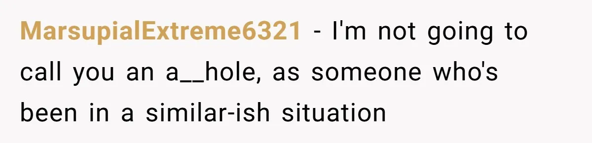 Wife Tells Husband She Won’t Accept His Affair Child In The House—If He Wants Custody, He Can Leave MarsupialExtreme6321 − I'm not going to call you an a__hole, as someone who's been in a similar-ish situation