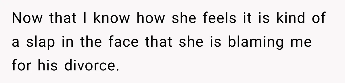 Husband Takes Affair Partner’s Wallet And Keys In Revenge, And It Costs Him His Marriage Now that I know how she feels it is kind of a slap in the face that she is blaming me for his divorce.
