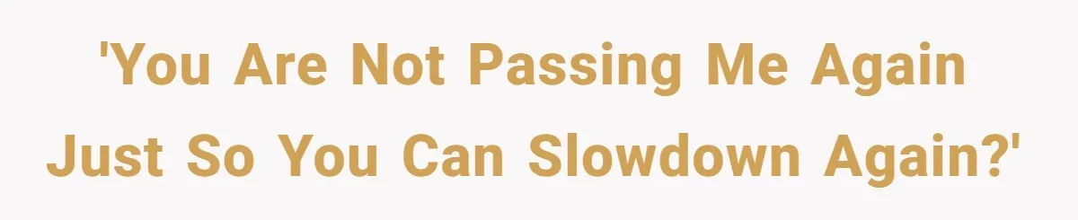 Driver Tries to Play Games with a Trucker - Ends Up Getting Pulled Over Instead 'You are not passing me again just so you can slowdown again?'