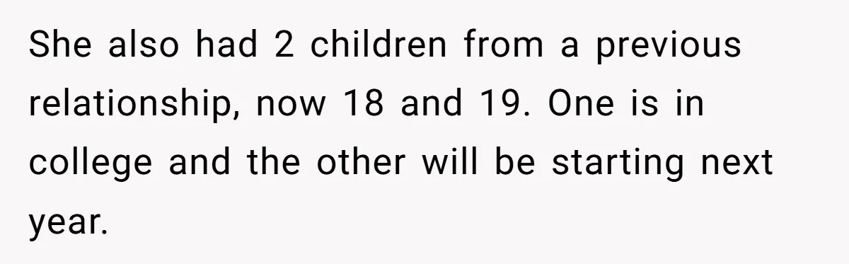 Brother Keeps Entire Life Insurance Windfall While Widow With Twins Faces Selling Family Home She also had 2 children from a previous relationship, now 18 and 19. One is in college and the other will be starting next year.