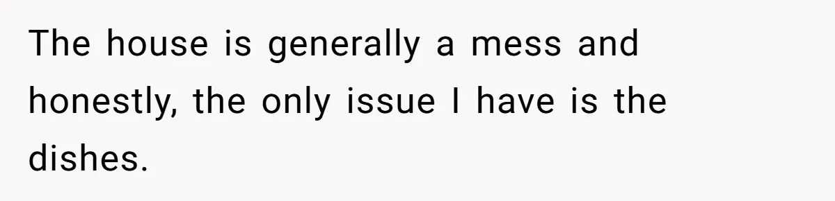 Mom Goes To Applebee’s Alone After Husband And Kids Refuse To Do Dishes The house is generally a mess and honestly, the only issue I have is the dishes.