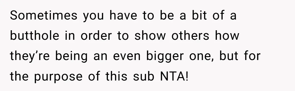 Mom Goes To Applebee’s Alone After Husband And Kids Refuse To Do Dishes Sometimes you have to be a bit of a butthole in order to show others how they’re being an even bigger one, but for the purpose of this sub NTA!