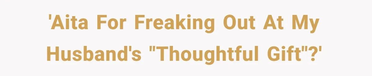 Husband Thought He Was Being Cute With A Peppermint Mocha, But Essential Oils Nearly Caused A Panic Attack 'AITA for freaking out at my husband's "thoughtful gift"?'