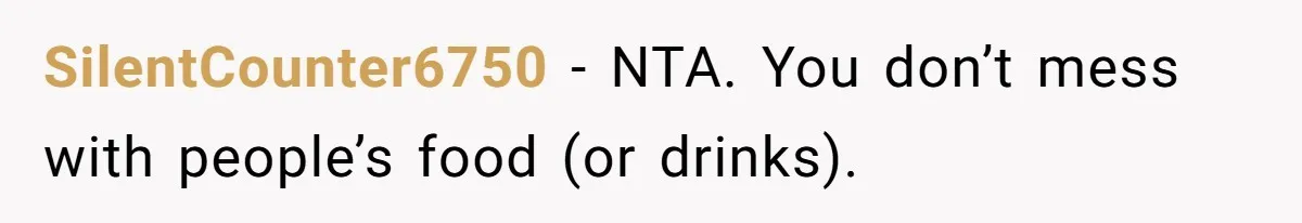 Husband Thought He Was Being Cute With A Peppermint Mocha, But Essential Oils Nearly Caused A Panic Attack SilentCounter6750 − NTA. You don’t mess with people’s food (or drinks).