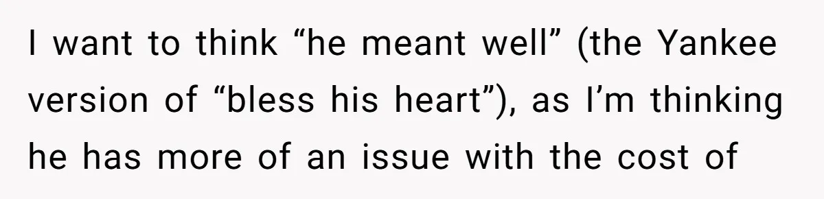Husband Thought He Was Being Cute With A Peppermint Mocha, But Essential Oils Nearly Caused A Panic Attack I want to think “he meant well” (the Yankee version of “bless his heart”), as I’m thinking he has more of an issue with the cost of