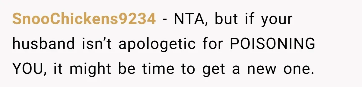 Husband Thought He Was Being Cute With A Peppermint Mocha, But Essential Oils Nearly Caused A Panic Attack SnooChickens9234 − NTA, but if your husband isn’t apologetic for POISONING YOU, it might be time to get a new one.