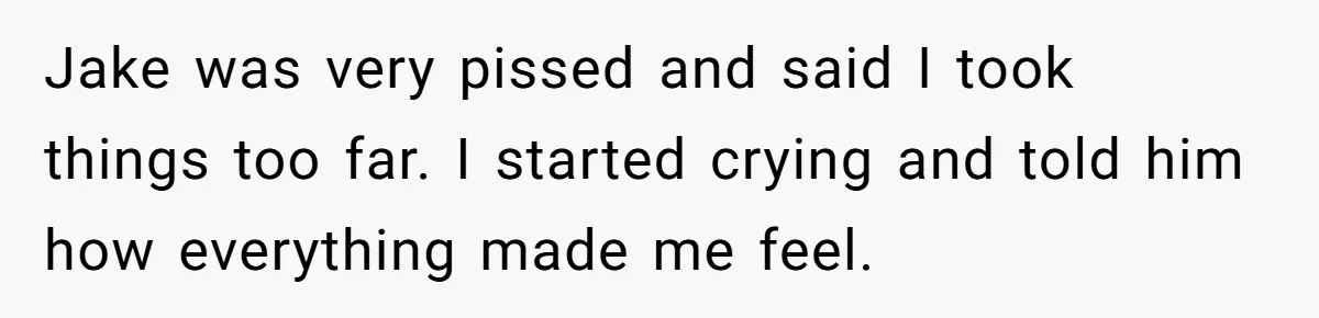 Wife Walks Out After Husband’s Best Friend Sits On His Lap At Dinner Jake was very pissed and said I took things too far. I started crying and told him how everything made me feel.