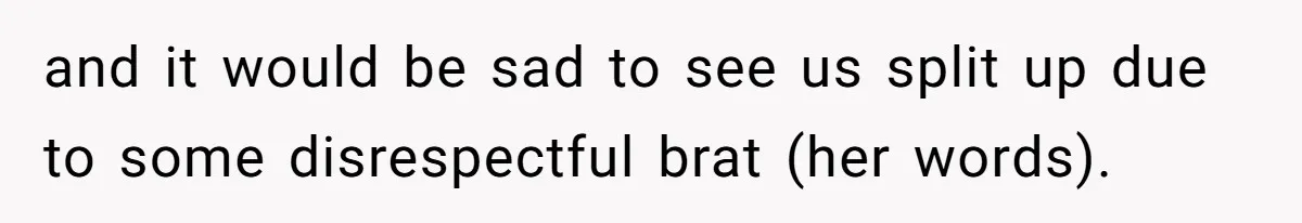 Wife Walks Out After Husband’s Best Friend Sits On His Lap At Dinner and it would be sad to see us split up due to some disrespectful brat (her words).