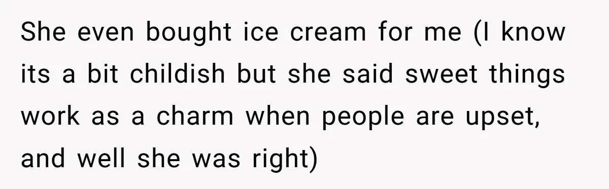 Wife Walks Out After Husband’s Best Friend Sits On His Lap At Dinner She even bought ice cream for me (I know its a bit childish but she said sweet things work as a charm when people are upset, and well she was...