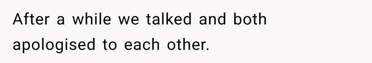 Wife Walks Out After Husband’s Best Friend Sits On His Lap At Dinner After a while we talked and both apologised to each other.
