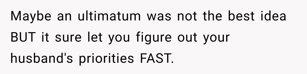 Wife Walks Out After Husband’s Best Friend Sits On His Lap At Dinner Maybe an ultimatum was not the best idea BUT it sure let you figure out your husband's priorities FAST.