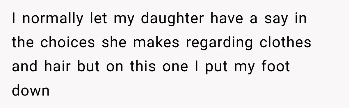 Mom Denies 10-Year-Old Daughter Bangs To Protect Her Hair, But She Secretly Cuts It Herself I normally let my daughter have a say in the choices she makes regarding clothes and hair but on this one I put my foot down