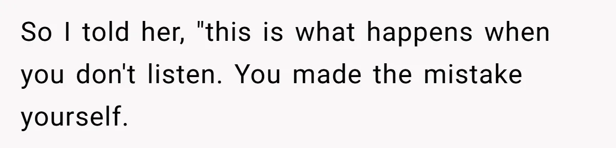 Mom Denies 10-Year-Old Daughter Bangs To Protect Her Hair, But She Secretly Cuts It Herself So I told her, "this is what happens when you don't listen. You made the mistake yourself.