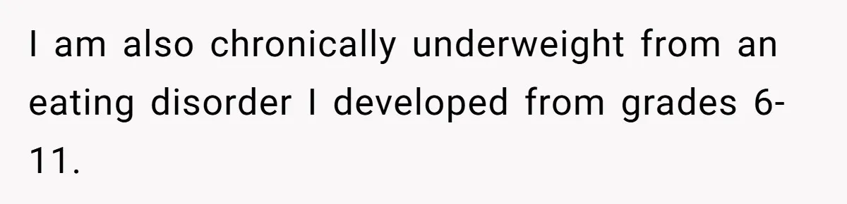 Woman Kicked Out of Wedding For Bringing Her Dobermann Service Dog, Should She Have Left Him Behind? I am also chronically underweight from an eating disorder I developed from grades 6-11.