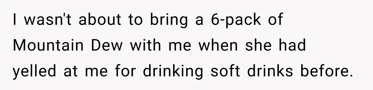 Woman Kicked Out of Wedding For Bringing Her Dobermann Service Dog, Should She Have Left Him Behind? I wasn't about to bring a 6-pack of Mountain Dew with me when she had yelled at me for drinking soft drinks before.