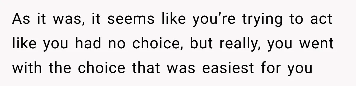 Woman Kicked Out of Wedding For Bringing Her Dobermann Service Dog, Should She Have Left Him Behind? As it was, it seems like you’re trying to act like you had no choice, but really, you went with the choice that was easiest for you