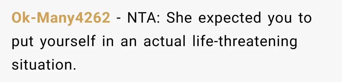 Woman Kicked Out of Wedding For Bringing Her Dobermann Service Dog, Should She Have Left Him Behind? Ok-Many4262 − NTA: She expected you to put yourself in an actual life-threatening situation.