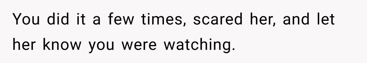 Neighbor Keeps Snapping Photos Of Woman’s Car, Gets Loud Surprise Every Time You did it a few times, scared her, and let her know you were watching.
