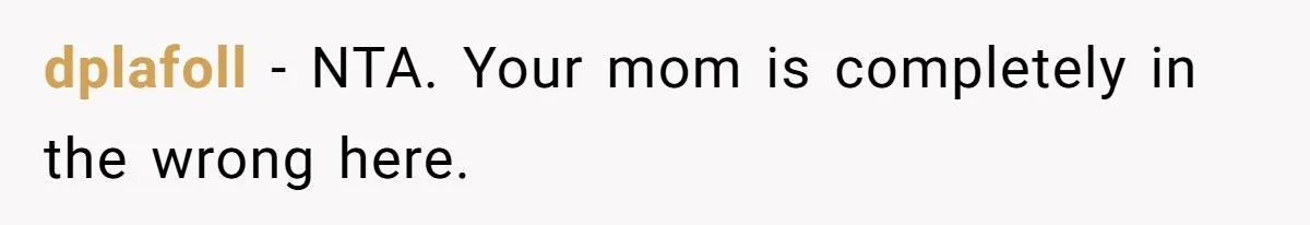 Grieving Widower Snaps At Pushy Mom Who Demands He Remarry To Avoid Becoming Like Her dplafoll − NTA. Your mom is completely in the wrong here.