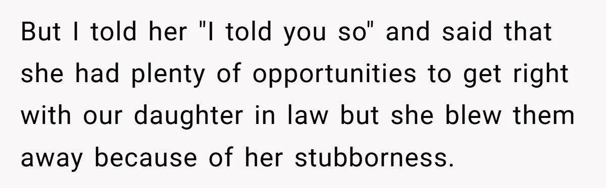 Grandma Melts Down After Being Banned From the Delivery Room - Then Her Husband Drops the Final ‘I Told You So But I told her "I told you so" and said that she had plenty of opportunities to get right with our daughter in law but she blew them away because...