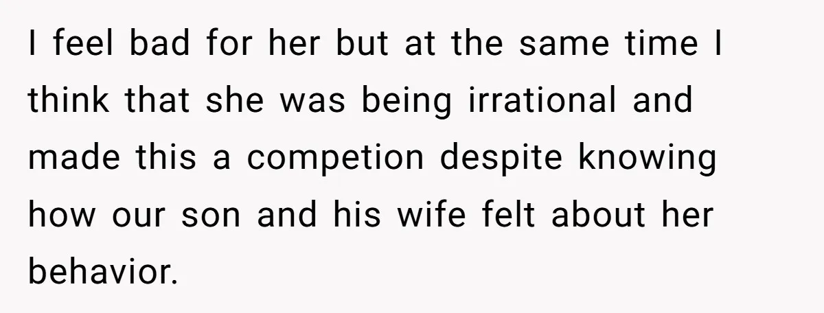 Grandma Melts Down After Being Banned From the Delivery Room - Then Her Husband Drops the Final ‘I Told You So I feel bad for her but at the same time I think that she was being irrational and made this a competion despite knowing how our son and his wife...