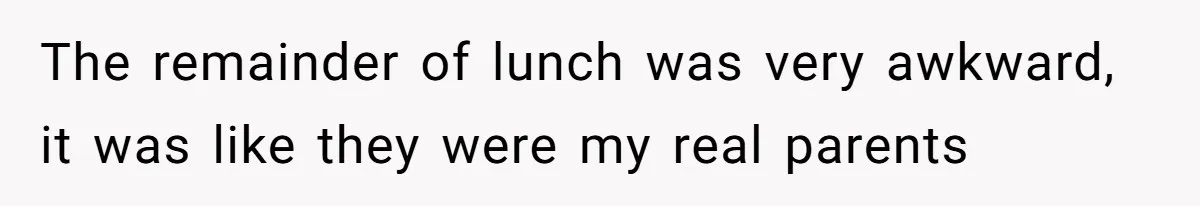 Man Who Does Everything Except Handyman Work Gets Branded “Not A Man”, Reacts Accordingly The remainder of lunch was very awkward, it was like they were my real parents