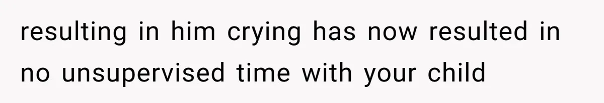 SIL Polices A Toddler’s Speech, So This Mom Shows Her What “Correct English” Really Looks Like resulting in him crying has now resulted in no unsupervised time with your child