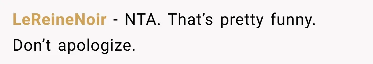 SIL Polices A Toddler’s Speech, So This Mom Shows Her What “Correct English” Really Looks Like LeReineNoir − NTA. That’s pretty funny. Don’t apologize.