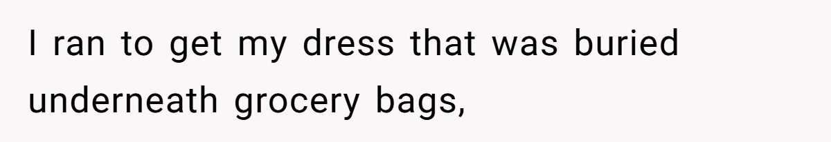 Bride-To-Be Furiously Demands A New Wedding Dress After Fiancé Lets Mom And Sister Try It On I ran to get my dress that was buried underneath grocery bags,