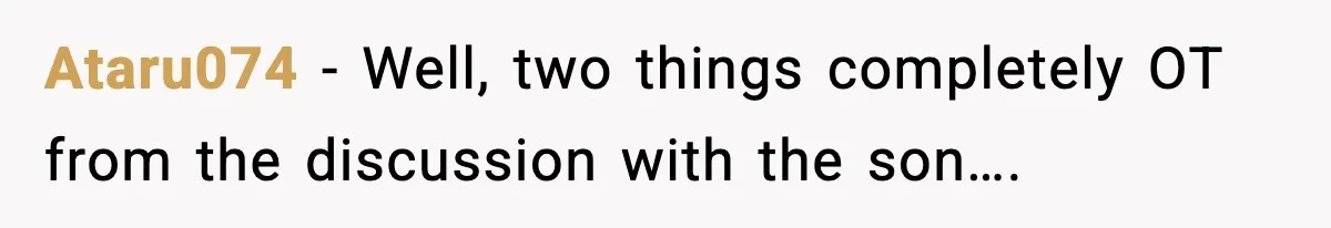 Father Wins Lottery, Son Immediately Negotiates Like A Shark, And It Backfires Ataru074 − Well, two things completely OT from the discussion with the son….