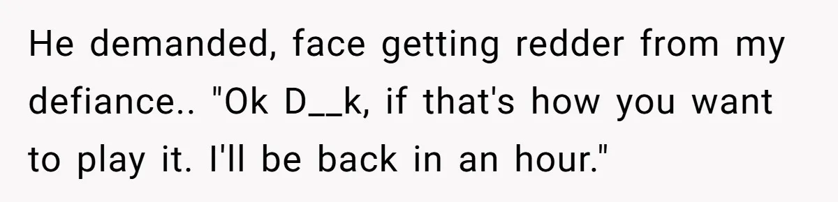 Manager Tries to Send Him Home Over Shorts - He Returns With SOP Receipts and Makes the Boss Regret It He demanded, face getting redder from my defiance.. "Ok D__k, if that's how you want to play it. I'll be back in an hour."