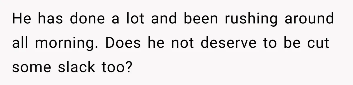 Pregnant Wife Demands Husband Tidy His Tools After He Cleaned Everything Else, Massive Fight Erupts He has done a lot and been rushing around all morning. Does he not deserve to be cut some slack too?
