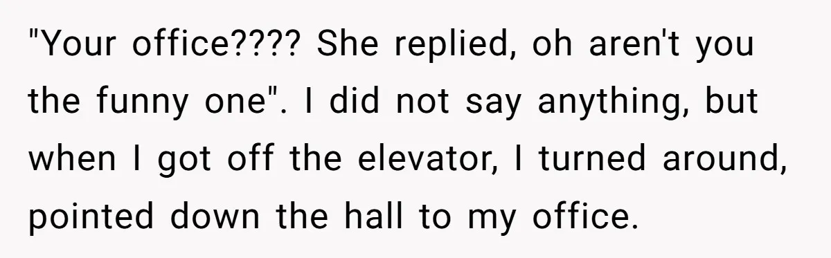 High School Teacher Called Me a ‘Looser’ Who’d Never Amount to Anything - 20 Years Later, I Ran Into Her at the Same University… and I’m the Professor Now "Your office???? She replied, oh aren't you the funny one". I did not say anything, but when I got off the elevator, I turned around, pointed down the hall to...