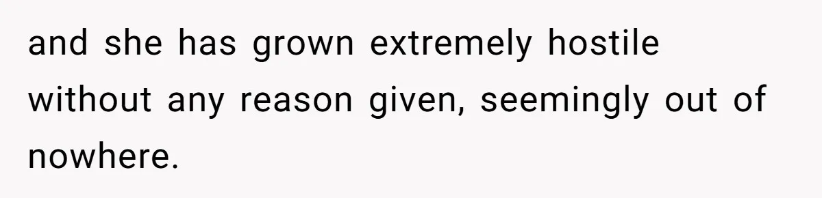 Devoted Stay-At-Home Dad Uncovers Wife’s Secret Date - 5000 Words Journal Of A Heartbroken Man and she has grown extremely hostile without any reason given, seemingly out of nowhere.