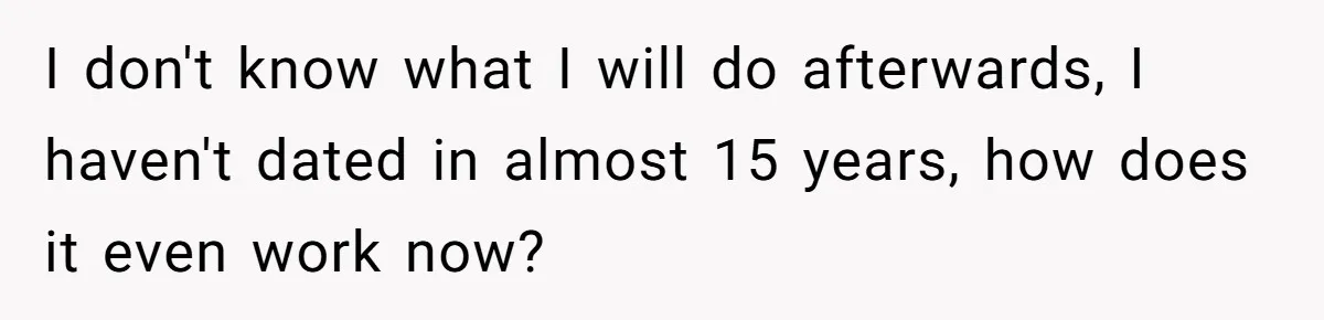 Devoted Stay-At-Home Dad Uncovers Wife’s Secret Date - 5000 Words Journal Of A Heartbroken Man I don't know what I will do afterwards, I haven't dated in almost 15 years, how does it even work now?