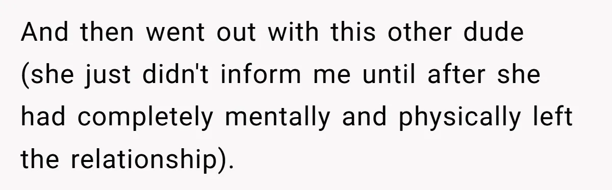 Devoted Stay-At-Home Dad Uncovers Wife’s Secret Date - 5000 Words Journal Of A Heartbroken Man And then went out with this other dude (she just didn't inform me until after she had completely mentally and physically left the relationship).