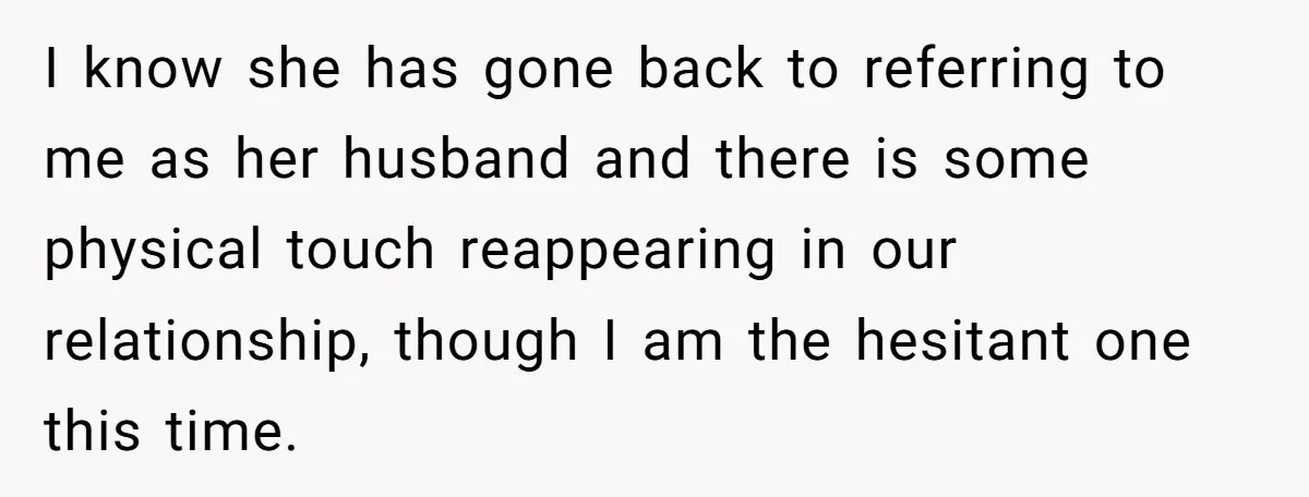 Devoted Stay-At-Home Dad Uncovers Wife’s Secret Date - 5000 Words Journal Of A Heartbroken Man I know she has gone back to referring to me as her husband and there is some physical touch reappearing in our relationship, though I am the hesitant one this...