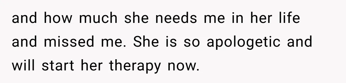 Devoted Stay-At-Home Dad Uncovers Wife’s Secret Date - 5000 Words Journal Of A Heartbroken Man and how much she needs me in her life and missed me. She is so apologetic and will start her therapy now.