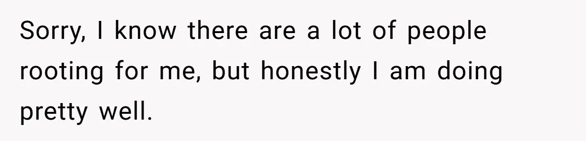 Devoted Stay-At-Home Dad Uncovers Wife’s Secret Date - 5000 Words Journal Of A Heartbroken Man Sorry, I know there are a lot of people rooting for me, but honestly I am doing pretty well.