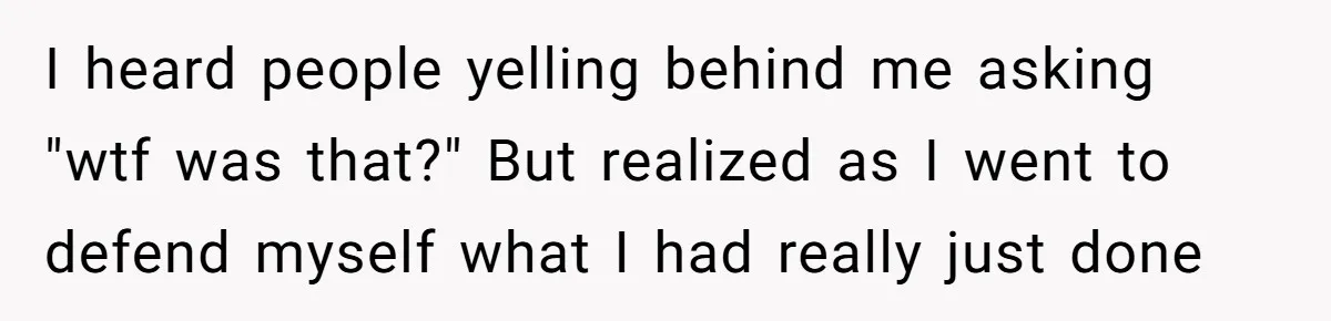 He Spilled a Drink by Accident - Then She Grabbed His Drinks, So He Poured One on Her Head I heard people yelling behind me asking "wtf was that?" But realized as I went to defend myself what I had really just done