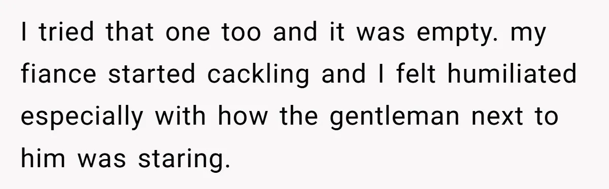 Woman Cuts Fiances Off The House Title After His “Lucky Pen” Prank Backfires Spectacularly I tried that one too and it was empty. my fiance started cackling and I felt humiliated especially with how the gentleman next to him was staring.